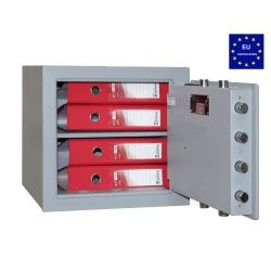 Pengeskab med kode ls - Grade 1 EN1143-1 - Hvid